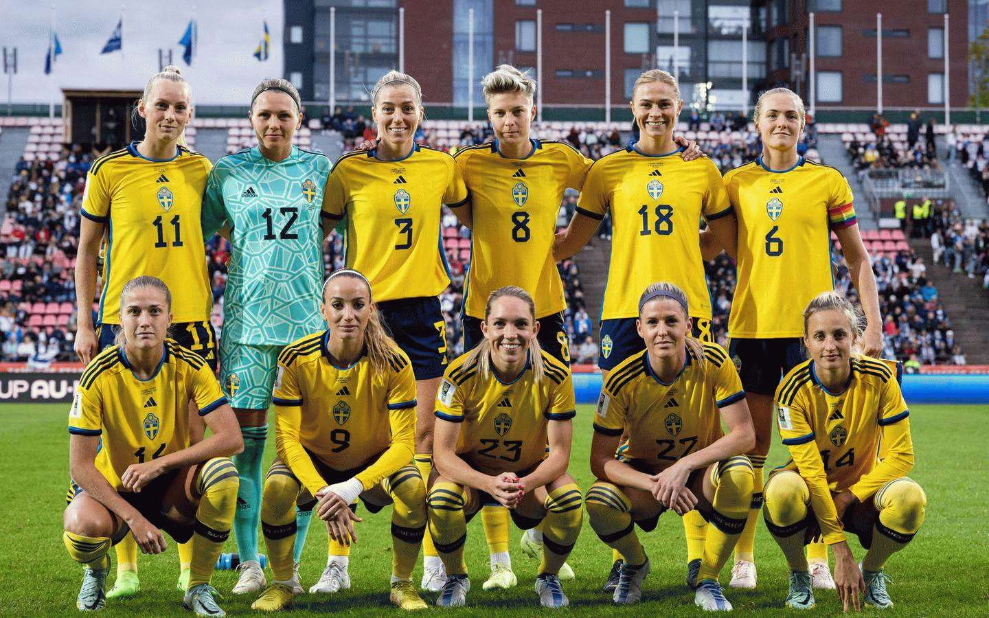 Bilder från Sveriges VM-kvalmöte med Finland 1