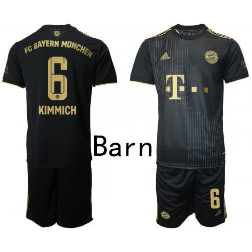 Bayern-Munich-Joshua-Kimmich-6-Bortatroja-Barn-2021-22-Kortarmad