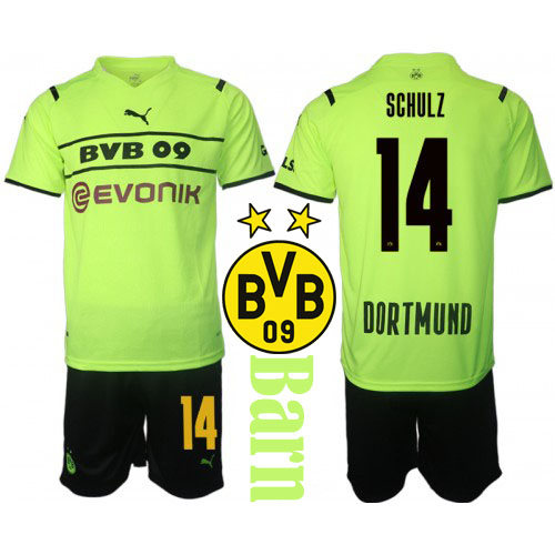 Kop-BVB-Borussia-Dortmund-Nico-Schulz-14-Tredje-Troja-Barn-2021-22-Kortarmad-Kits