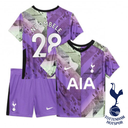 Tottenham-Hotspur-Tanguy-Ndombele-28-Tredjestall-for-Barn-2021-22-Kortarmad-Kits