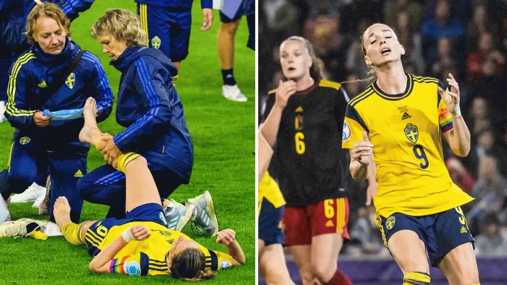 Asllani stämplas i en duell