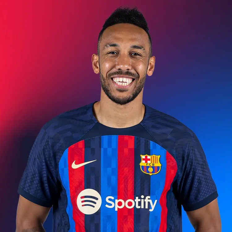 FC Barcelona 2022 23 Aubameyang #25