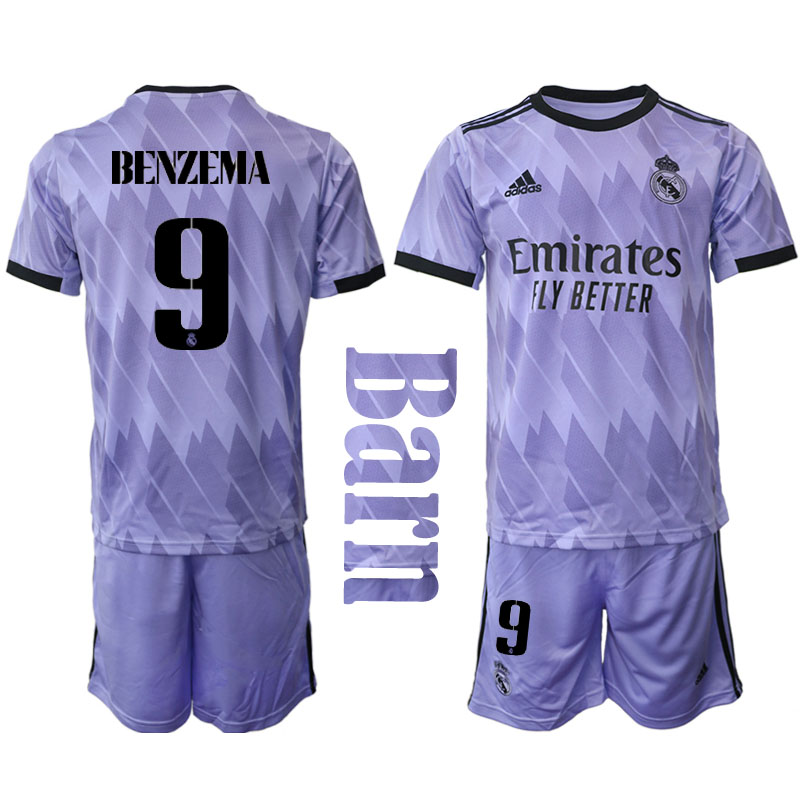 Real Madrid 22 23 Karim Mostafa Benzema #9 Bortatroja