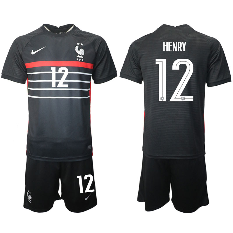 Fotbolls-VM 2022 Frankrike Henry #12 Hemmatröja