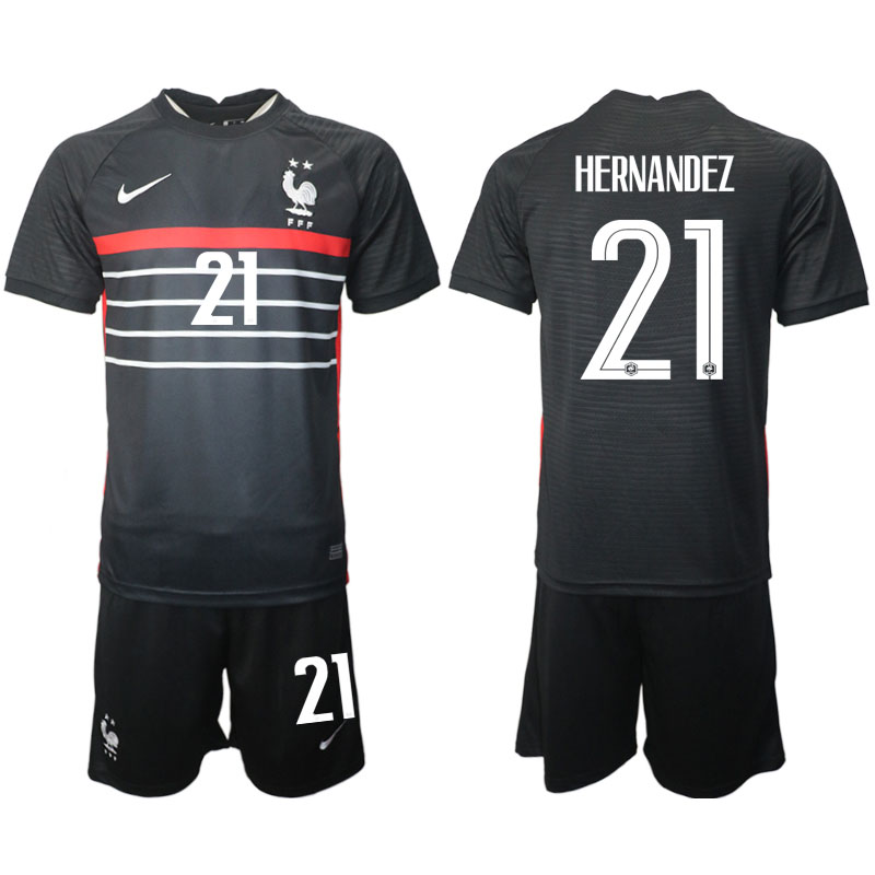Fotbolls-VM 2022 Frankrike Lucas Hernandez #21 Hemmatröja