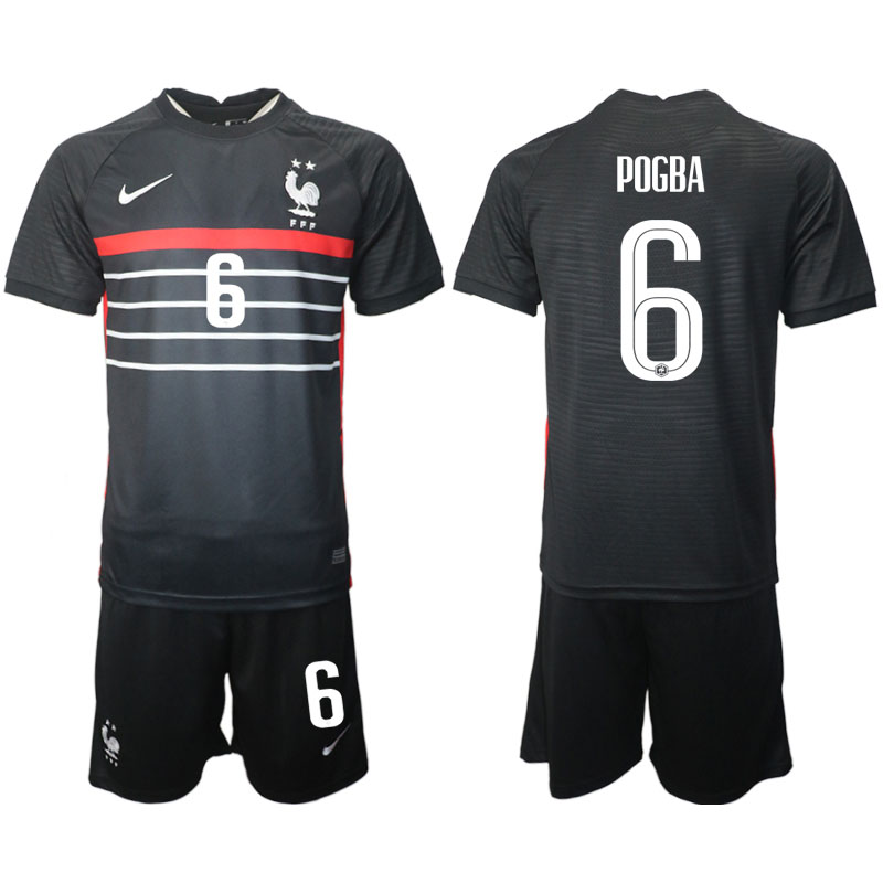 Fotbolls-VM 2022 Frankrike Paul Pogba #6 Hemmatröja
