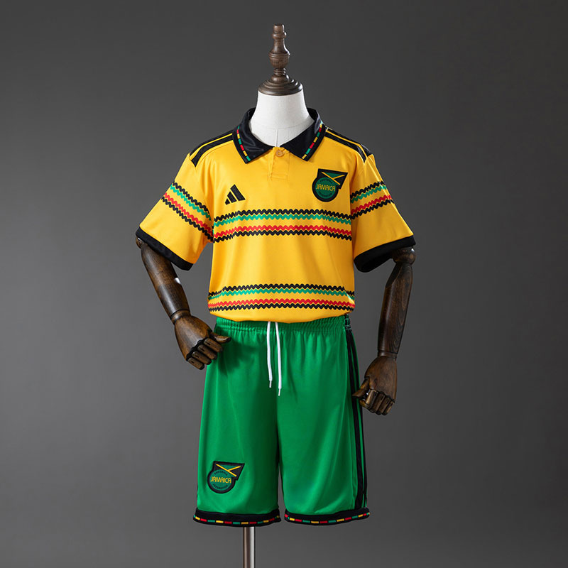 Jamaica 26/27 hemmatröja barn - VM 2026 fotbollströja set