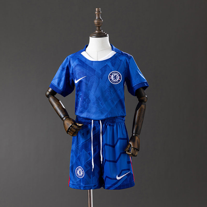 Chelsea FC hemmatröja barn 25/26 - blå fotbollströja + shorts