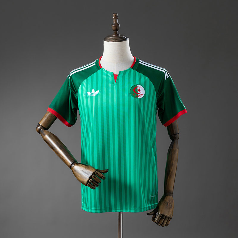 Algeriet VM 2026 bortatröja herr - grön tröja kort ärm