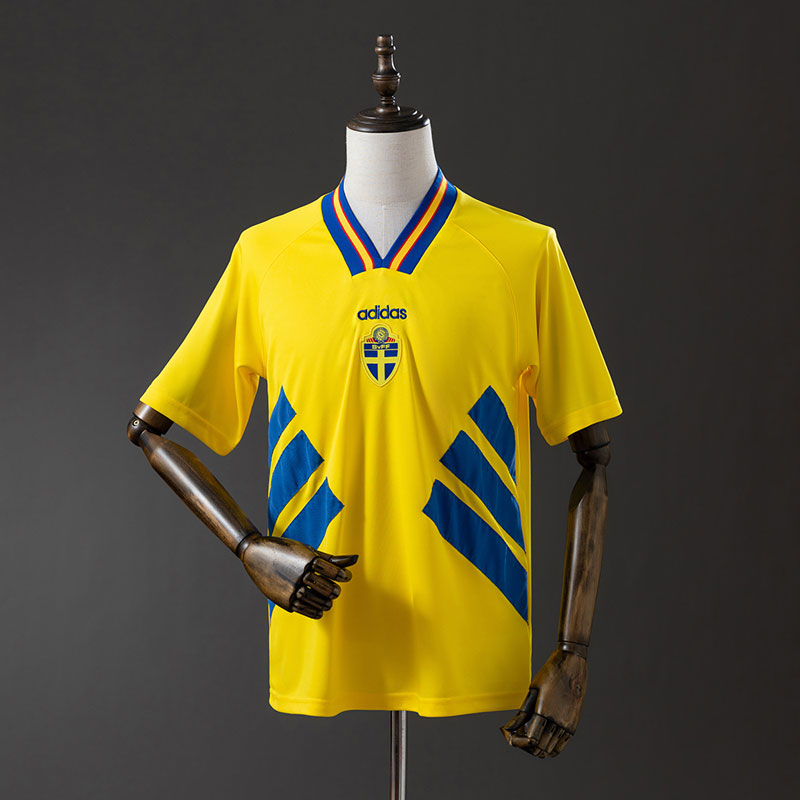 Retro Sverige 1994 hemmatröja herr - vintage fotbollströja