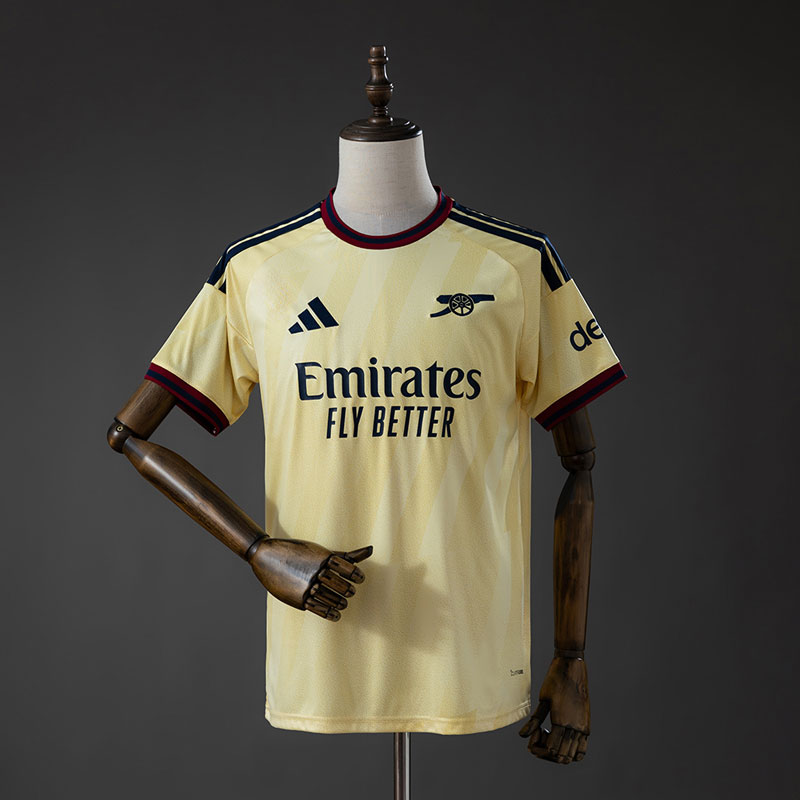 Arsenal 2026/27 tredjetröja - gul herr fotbollströja