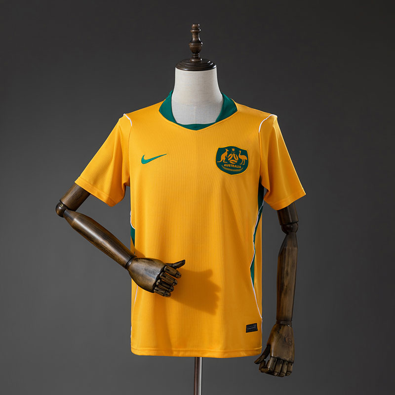 Australien hemmatröja 2026 VM - gul fotbollströja herr