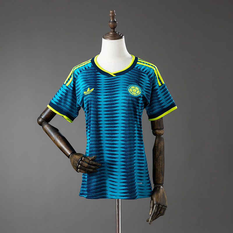 Colombia 2026 bortatröja dam – VM fotbollströja för kvinnor