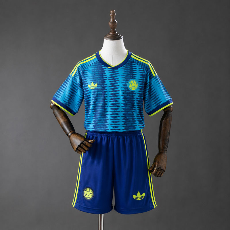 Colombia VM 2026 bortatröja barn - tröja och shorts set