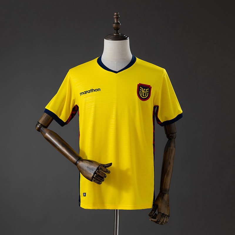 Ecuador 2026 hemmatröja VM 2026 herr - gul tröja
