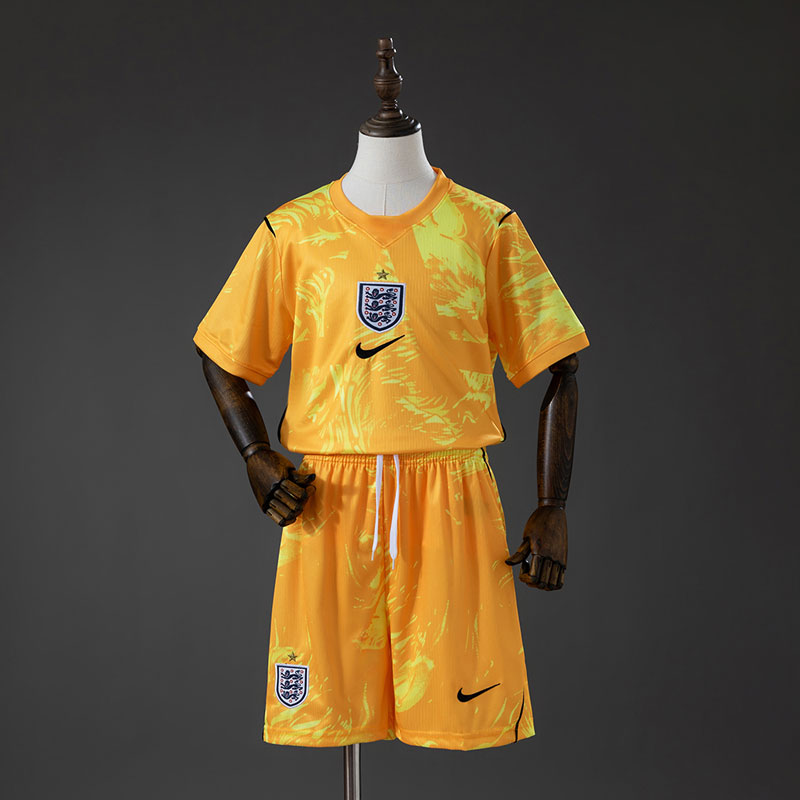 England 2026 gul målvaktströja barn