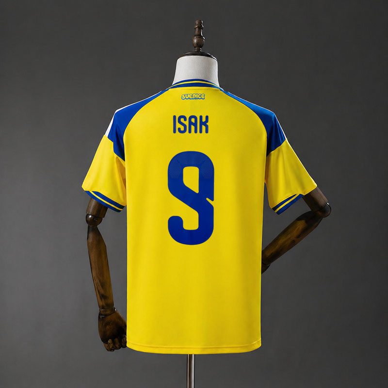Isak 9 VM-tröja Sverige 2026 hemmatröja - svensk landslagströja