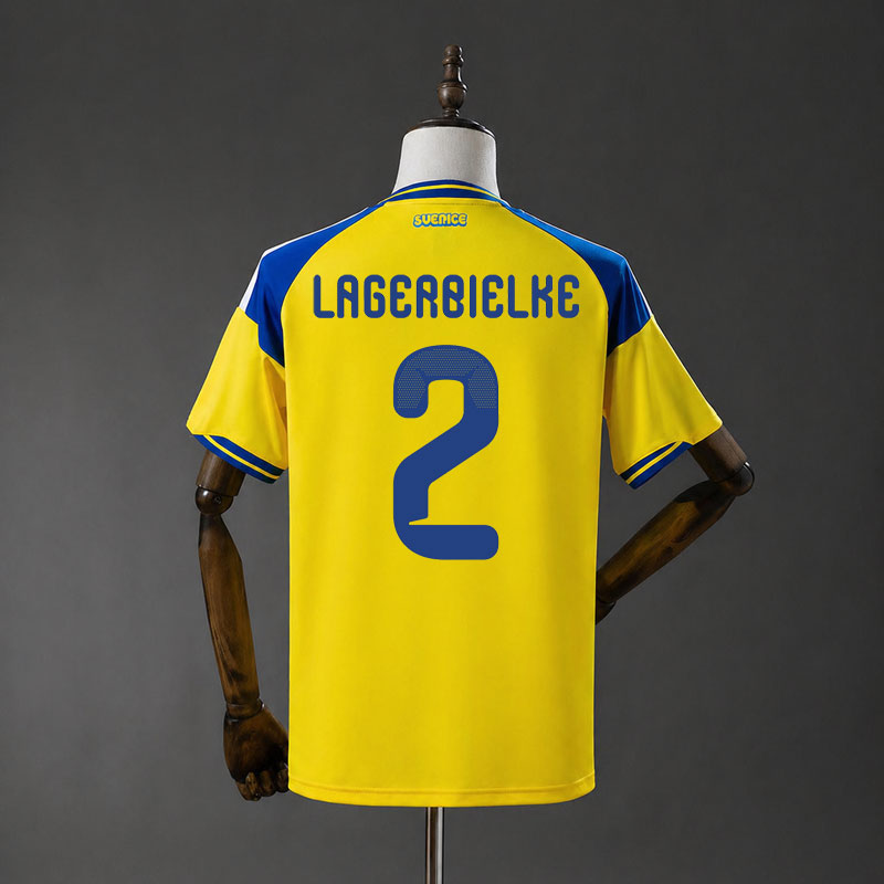 Köp Sverige 2026 hemmatröja - Lagerbielke 2 fotbollströja herr