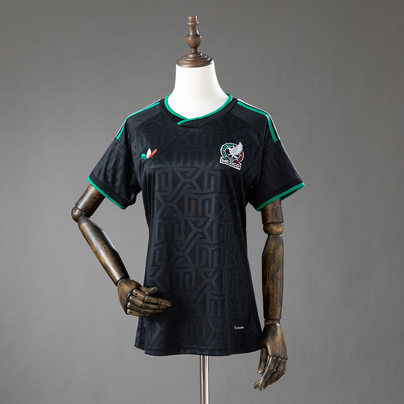 Mexico 2026 damtröja svart - tredjetröja för kvinnor