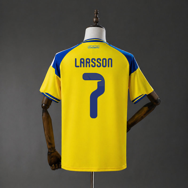 Sverige 2026 hemmatröja - Larsson 7 VM-tröja
