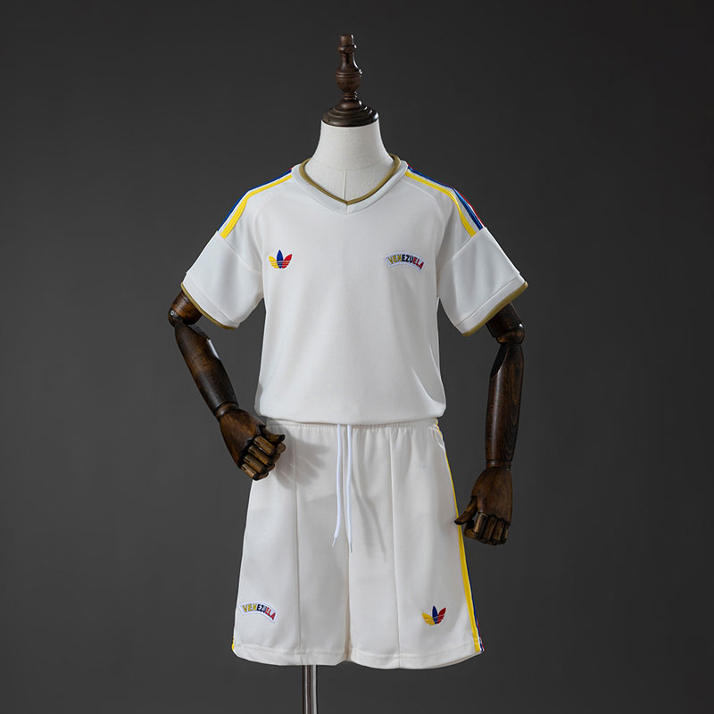 Venezuela 2026 bortaställ barn - VM 2026 tröja med shorts